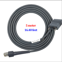 Câble de données Sotesin personnel personnalisé 5M 10 broches DB9 à RJ50 rj45 RS232 Scanner câble câble CAB-R01-S15PAR pour symbole ls2208