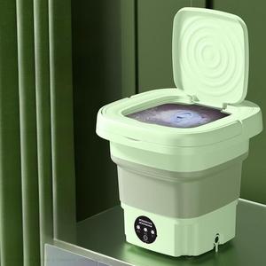 Ventes de liquidation d'usine Nouveau 8L sous-vêtements délavés sous-vêtements spécial mini portable petite machine à laver pliante - Product Image 1