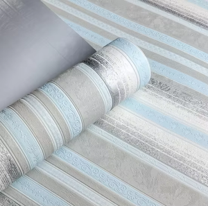 आधुनिक 3 डी दीवार स्टिकर स्व चिपकने वाला वॉलपेपर घर सजावट के लिए वाटरप्रूफ वॉलपेपर रोल - Product Image 6