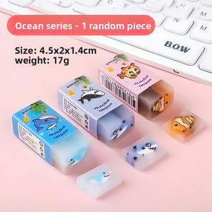 Gomma da Cancellare X920 con Design di Animali Cartoon, Articoli di Cancelleria per il Ritorno a Scuola, Regalo per Ragazze, Ragazzi e Bambini - Product Image 6