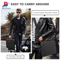 Brillant personnalisé étanche Eva coque rigide voyage étui pour ordinateur portable Portable léger haute qualité étuis pour ordinateur portable
