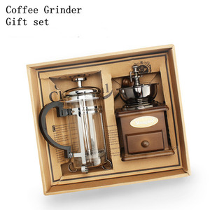 ชุดของขวัญอุปกรณ์เสริมสำหรับกาแฟเครื่องบดเมล็ดกาแฟทำด้วยมือทำจากไม้ชุดของขวัญสำหรับคืน - Product Image 2