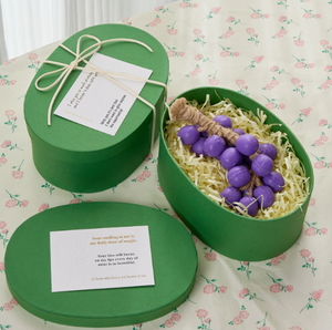 Customizable Square Paper Gift Box with <b>Sponge</b> Lining Recyclable High-End Handmade Design Magnetic Closure & Ribbon Strap - Product Image 5