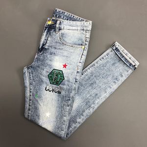 Nouveau Jean Classique Noir Pur pour Homme Printemps-Automne 2026 – Pantalon Droit Élastique Simple qui Sublime la Silhouette - Product Image 3