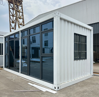 Magasin de vente en plein air facile à assembler Dépanneur 20 pieds 30 pieds 40 pieds Maison préfabriquée en conteneur en acier