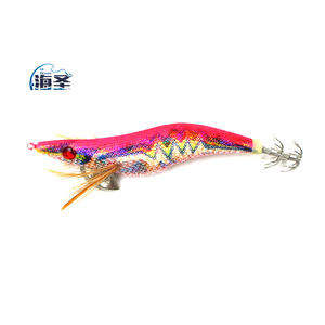 เหยื่อตกปลาพลาสติกนิ่มสำหรับตกปลาหมึกจิ๊กตกปลาแบบกำหนดเอง - Product Image 5