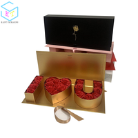 Boîte cadeau de la Saint-Valentin avec inscription « Je t'aime »