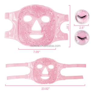 Mascarilla Facial Refrescante <span class=keywords><strong>para</strong></span> Reducir la Hinchazón, el Enrojecimiento de los Senos Nasales, Aliviar el Dolor, las Ojeras y la <span class=keywords><strong>Migraña</strong></span>, Compresa Fría/Caliente, Suave y Afelpada - Product Image 5