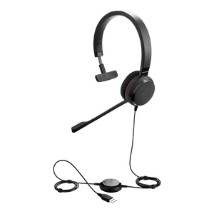 Auriculares Jabra <span class=keywords><strong>Evolve</strong></span> 30 II USB-C/A MS Mono para Ordenador, Oficina, Conferencias, Operador, Servicio al Cliente, Telemarketing - Product Image 1