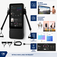 Équipement de fitness multifonctionnel, salle de sport intelligente à domicile avec poids dynamiques, entraîneur personnel