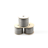 Câble métallique en acier inoxydable avec œillet, 7x7, 1.5mm, 2mm, prix d'usine, vente en gros