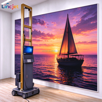 LINCJET LC-A2 Printer Dinding UV Baru untuk Ubin Keramik-Mesin Cetak Digital Portabel Otomatis Berkecepatan Tinggi