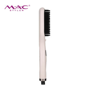 Sèche-cheveux brosse MAC double tension, brosse chauffante en une étape, outils de coiffage, peignes à cheveux, lisseur pour femmes, Lisser <span class=keywords><strong>Les</strong></span> Cheveux - Product Image 3