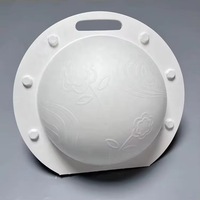 Boîte en pulpe de papier moulée, biodégradable, compostable, recyclée, pressée à l'état humide