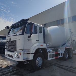 Bon <span class=keywords><strong>prix</strong></span>, nouveau camion malaxeur à béton Howo NX 20m3 9 cubes 12 mètres cubes diesel autochargeur - Product Image 3