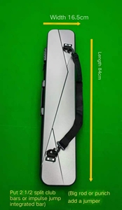 กระเป๋าใส่ไม้คิวสนุ๊กเกอร์หนังแท้ Miaojin รุ่นใหม่ ขนาด 1/2 พร้อมรหัสล็อค ดีไซน์หัวใหญ่ 9 หัว ชุดอุปกรณ์ครบชุด - Product Image 4