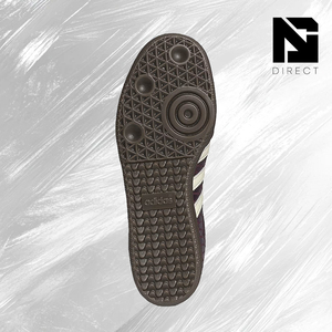 อาดิดาส วีเอ็มเอ็นเอส แซมบา โอจี'มารูน ครีม ไวท์ โกลด์' รองเท้าสไตล์วอล์คกิ้งสำหรับผู้หญิง รองเท้าผ้าใบสำหรับใส่ทุกวัน - Product Image 5