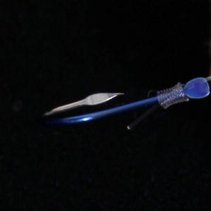 Ensemble de ligne de pêche en eau salée Blue Oni Tooth Double Hook Leader 50m pour la pêche en eau profonde, super résistant, style taïwanais - Product Image 1