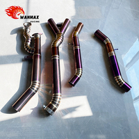 Sistema de Escape Catback Valvetronic de Titanio Completo para BMW G80 M3 G82 M4 S58 con Control Remoto Inalámbrico de Válvulas y Cuatro Salidas