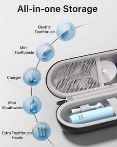 Étui de voyage pour brosse à dents Oral-B/Oral-BPro 1000 1500 5000 <span class=keywords><strong>7000</strong></span> 7500 6000 9600/<span class=keywords><strong>Philips</strong></span> Brosse à dents électrique, étui rigide portable - Product Image 6