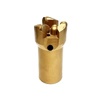 Foret diamanté à trois ailettes de Chine, 0,06 kg, pour exploration géologique et exploitation minière, conception à deux ailettes pour le forage de roches, outil de forage