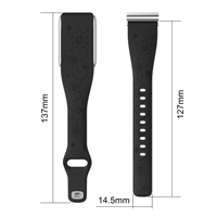 Bracelet de montre personnalisé en silicone OEM pour le sport, avec logo, pour Whoop 5.0 5 Life MG ECG Peak, vente en gros à Dongguan