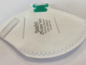 หน้ากากอนามัยแบบใช้แล้วทิ้ง <span class=keywords><strong>N95</strong></span> MS822ส่วนบุคคลแบบ Niosh สำหรับรูปแบบฝุ่นแบน - Product Image 4