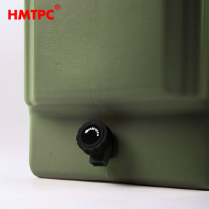 Camping Portable 20L HDPE Amy Green avec <span class=keywords><strong>robinet</strong></span> et bouteille de savon liquide Conteneur d'eau en plastique Jerry Can - Product Image 4