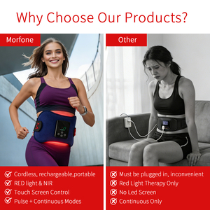 חגורת הטיפול באור אדום הנמכרת ביותר עבור מותגי מסחר אלקטרוני ודרופשיפינג - Product Image 4