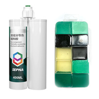 Liquide noir SP297 résines de coulée de polyuréthane en 2 parties coulant un composé de rempotage époxy de silicone transparent thermiquement conducteur