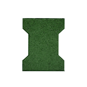 Pavés en caoutchouc de miette de forme de Dogbone de Supersafe robuste conception de verrouillage facile pour l'amusement de champs d'athlétisme de sentiers de marche - Product Image 4