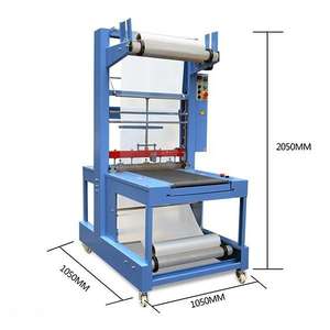 Máquina de Embalagem com Filme PE para Envoltório Térmico e Selagem de Garrafas de Água Mineral/Suco/Cerveja - Product Image 4