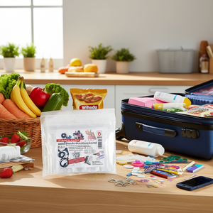 Wihedu Press-seal <b>Bags</b> 50 Pcs 4 Sizes Waterproof Food Safe Storage For Travel Hobby Home - Product Image 3