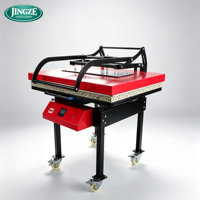 Digitale besturing vlakbed warmtepers sublimatiemachine met gelijkmatige verwarming voor kleding en huistextielprint