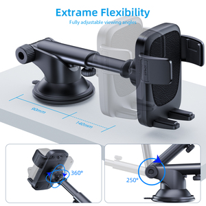 Phổ kính chắn gió điện thoại núi TPU hút chân không hút điện thoại chủ xe Dash board điện thoại di động chủ sở hữu điện thoại di động chủ đối với xe - Product Image 3