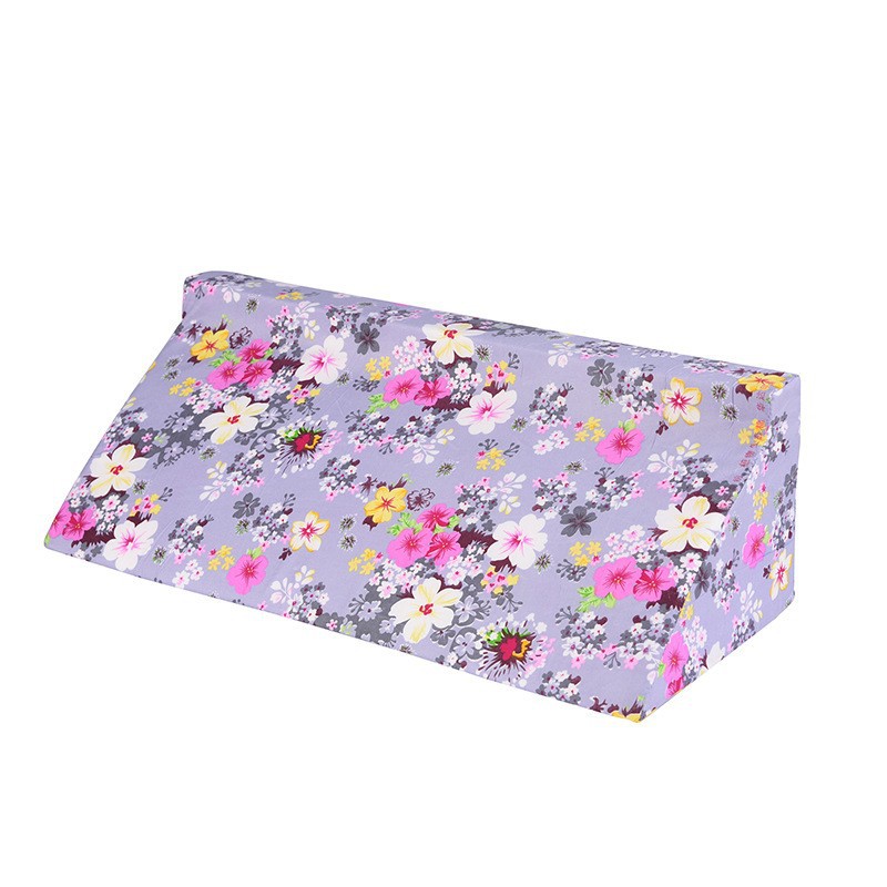 Tissu fleuri pur coton, amovible et lavable.