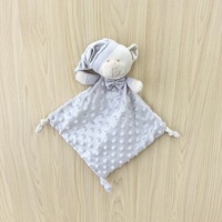 Doudou en crochet pour bébé, couverture de sécurité pour nourrisson, compagnon câlin, jouet de sécurité pour nouveau-né