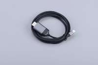 USB 3,0 Tipo C HDTV 4K Cable Plano Metal Cobre Cable Nylon Carga inteligente Energía Android Móvil Gratis 15M Mejor precio