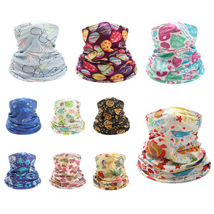 Children's Printed Scarf X16 Styles HD Cartoon Multi Functional Outdoor Sun Protection Face Mask Kids' Hiking Cycling Windproof - Product Image 4