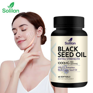 מחיר המפעל oem למבוגרים תוספת כוח מזון כיתה 60 <span class=keywords><strong>softgels</strong></span> אורגני 1000mg כמון שחור זרע שמן זרעי נוגדי חמצון תוספי מזון - Product Image 1