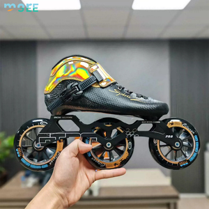 Patins à roulettes de vitesse SeeMore OEM professionnels en fibre de carbone, chaussures de patinage <span class=keywords><strong>Luna</strong></span> en fibre de carbone - Product Image 3