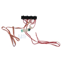 Cable de Alimentación para Servidor de Alta Calidad, Adaptador de 4P a SATA para Disco Duro y Unidad Óptica, Arnés de Cableado con Conector de 7+15P