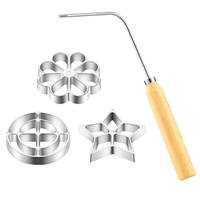 Ustensiles de cuisine en alliage d'aluminium, outils de cuisson, cuillère antiadhésive, cuillère à huile, cuillère à radis râpé, cuillère à galette de crevettes, moule à frire
