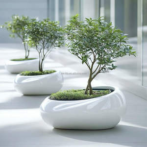 Современная креативная мебель для отдыха на открытом воздухе цветочный горшок для деревьев с отделкой для рисования для дома, сада, торговых центров и отелей - Product Image 5