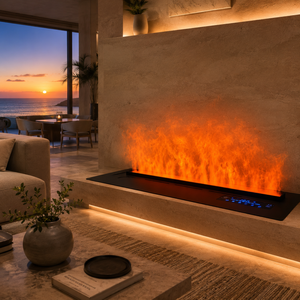 <span class=keywords><strong>Chimenea</strong></span> Eléctrica <span class=keywords><strong>con</strong></span> Vapor de Agua, Llama 3D, <span class=keywords><strong>Chimenea</strong></span> Moderna para Sala de Estar Interior, Decoración de Hogar de Lujo, Control Remoto - Product Image 2