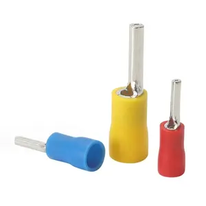 PVC Insulation flame retardant 600V tinned brass insulated pin terminals Insulated blade terminals Paralled connector
