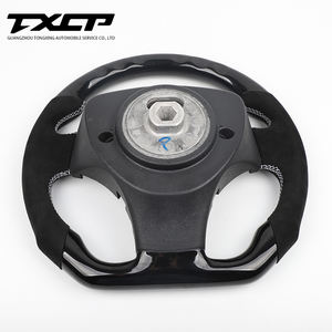 Volant de course en carbone disponible volant en fibre de carbone alcantara adapté pour Aston Martin <span class=keywords><strong>Vantage</strong></span> DB11 DB9 V8 - Product Image 6