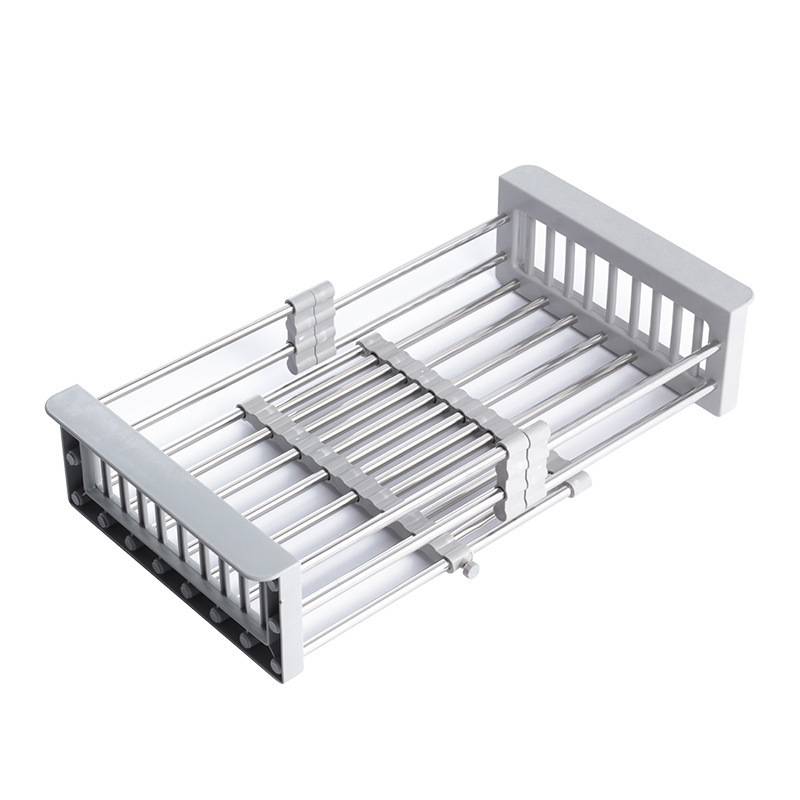 Heavy Duty Multi Function kitchen telescopic dish rack Alibaba