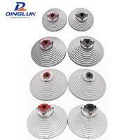 Tambour de câble en aluminium de 18 pieds pour système de levage vertical de porte de garage avec 2 bobines pré-entroulées