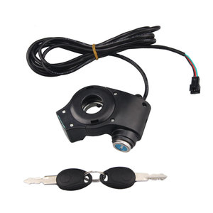 Rds Elektronica Elektrische Fiets Lcd Display Thumb Throttle Spanning Sleutelschakelaar Slot Met Schakelaar - Product Image 4